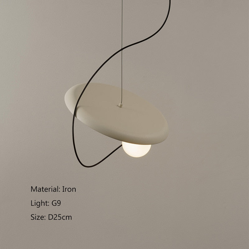 Teo Minimalist Magnetic Adjustable Pendant Light