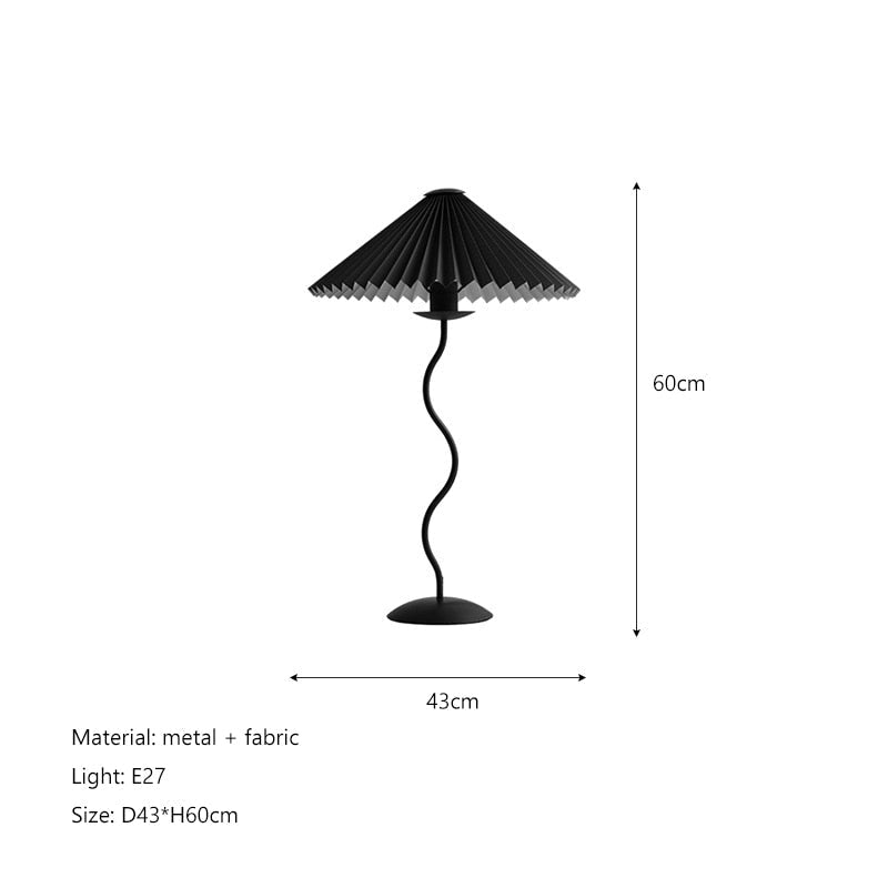 Emilia Fabric LED Floor Lamp