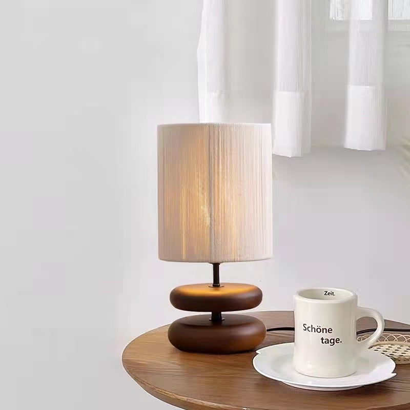 Lily Wooden Table Lamp