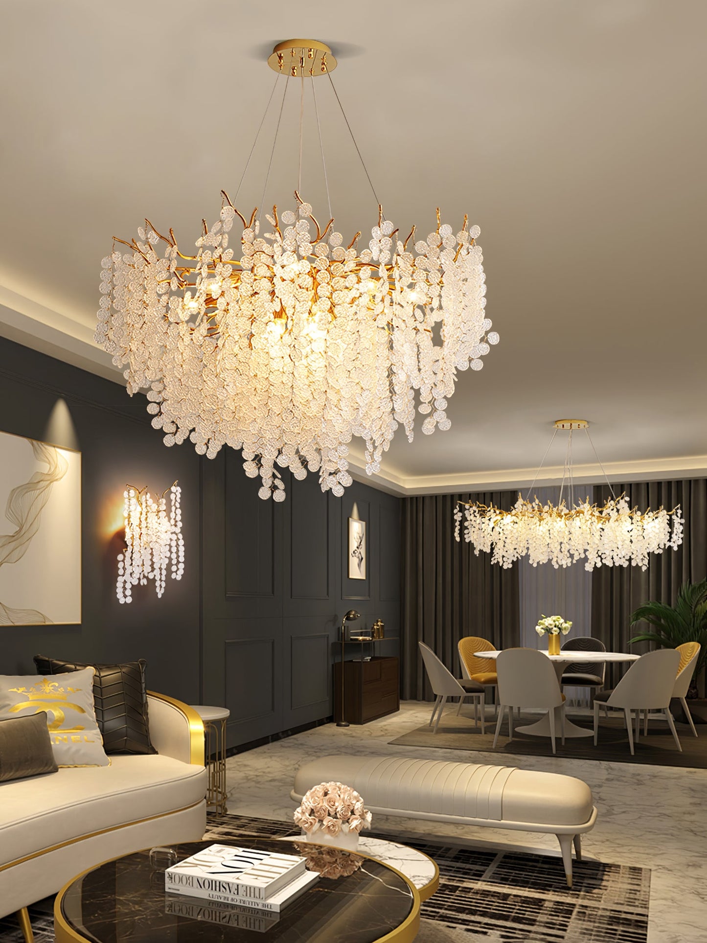 Shrika Glass Chandeliers