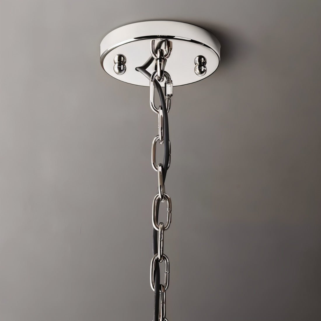 Chace Round Alabaster Chandelier