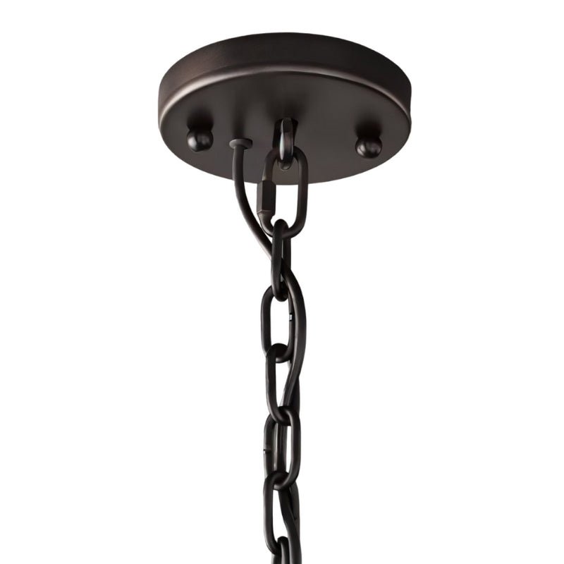 Chace Round Alabaster Chandelier